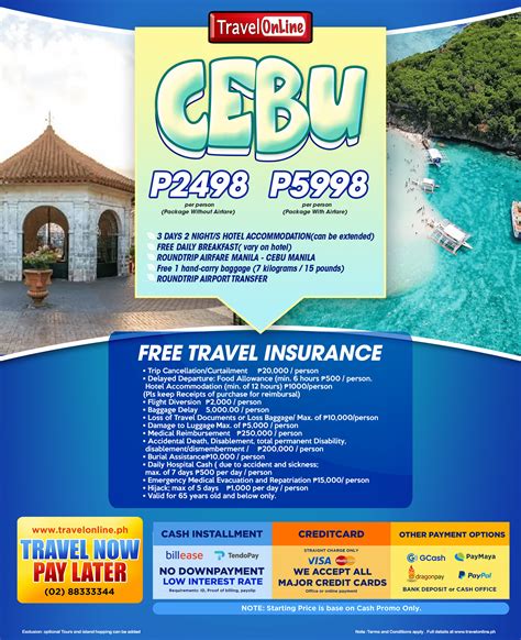 Package Deals Cebu .
